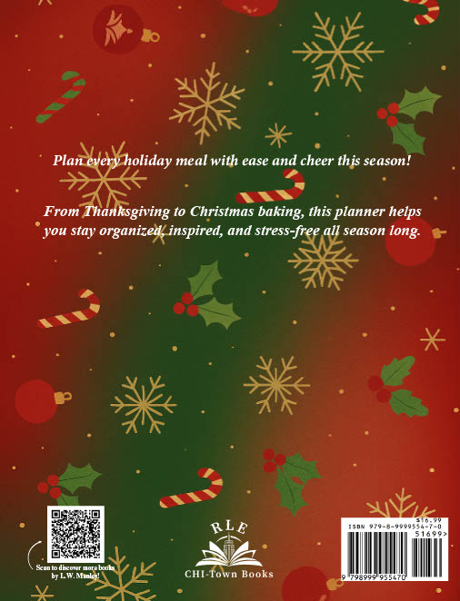 Holiday Meal Planner RLE Chi-Town Books, LLC