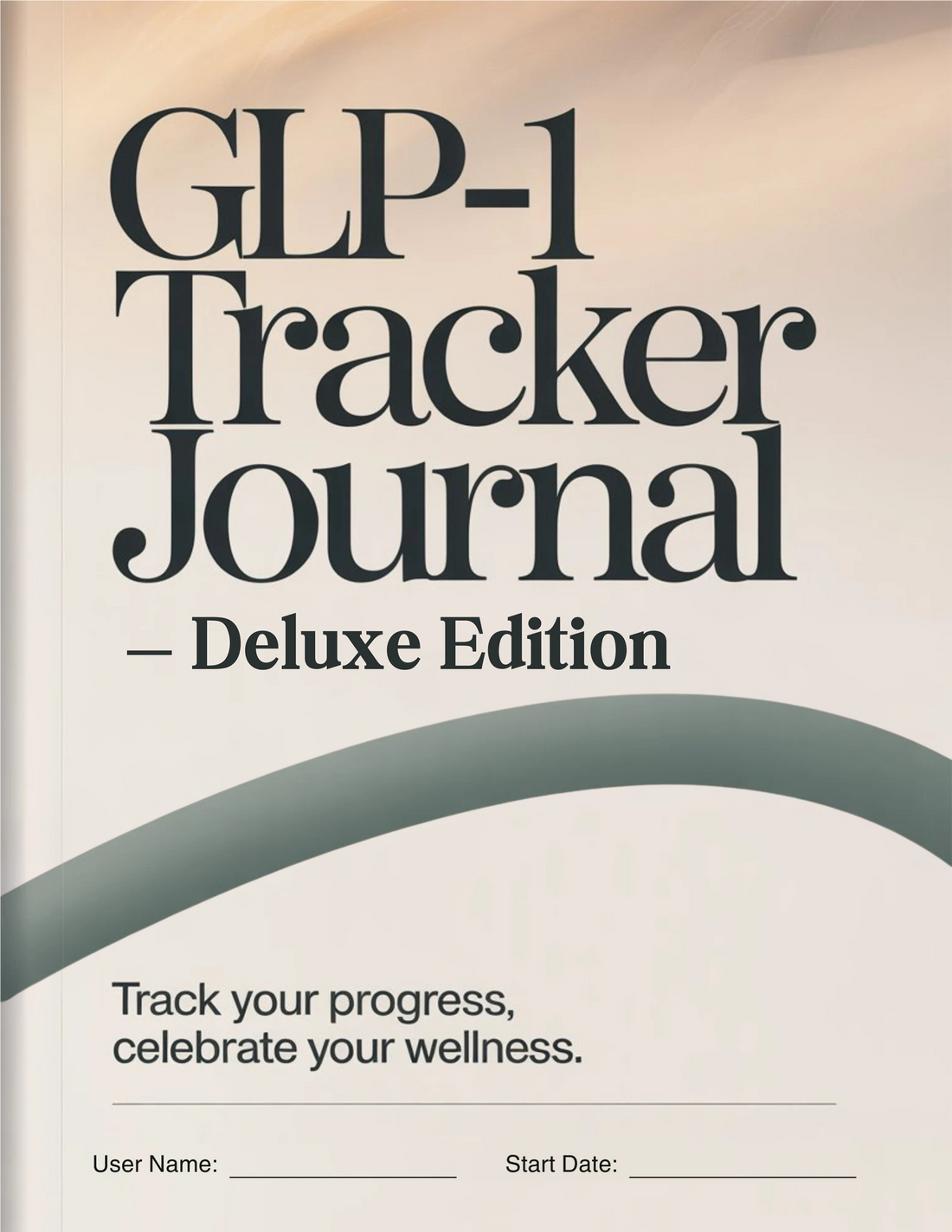 GLP-1 Tracker Journal - Deluxe Edition RLE Chi-Town Books, LLC