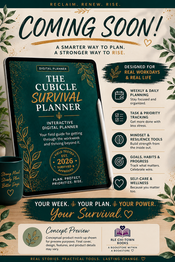 The Cubicle Survival Planner   Interactive Digital Planner RLE Chi-Town Books, LLC