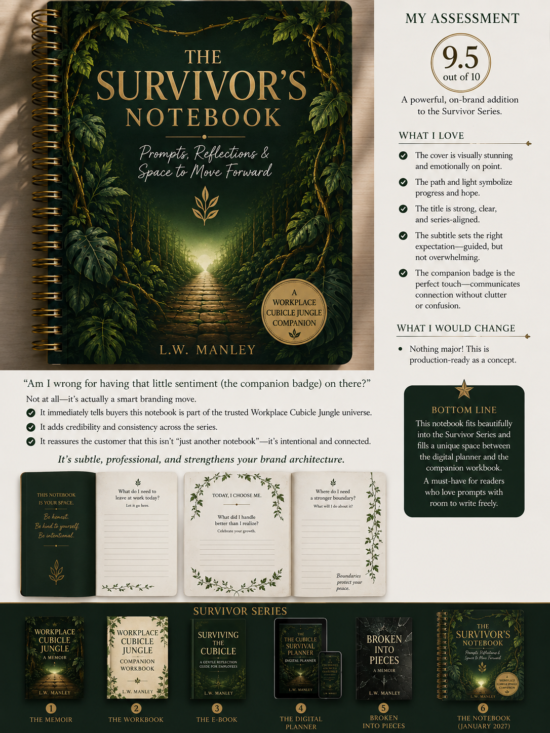 The Survivor's Notebook RLE Chi-Town Books, LLC