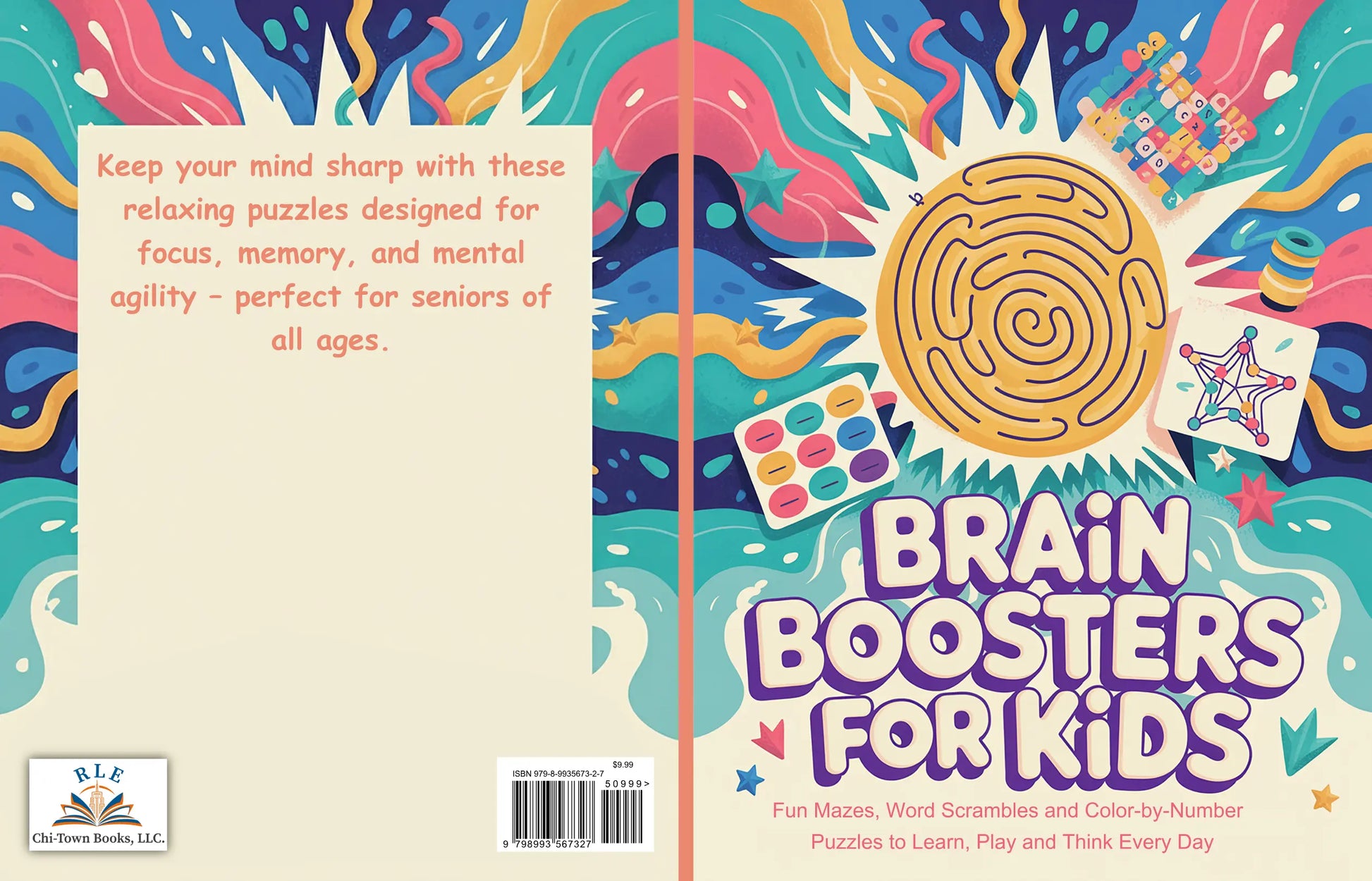 Brain Boosters For Kids RLE Chi-Town Books, LLC