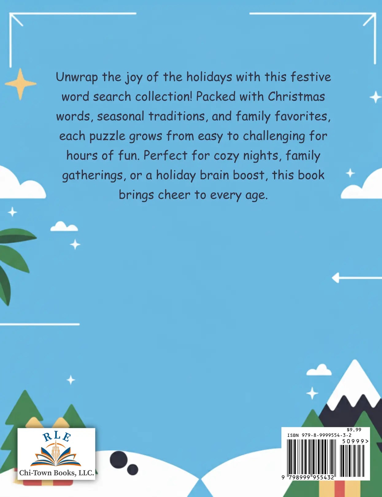 Holiday Word Search Adventures RLE Chi-Town Books, LLC