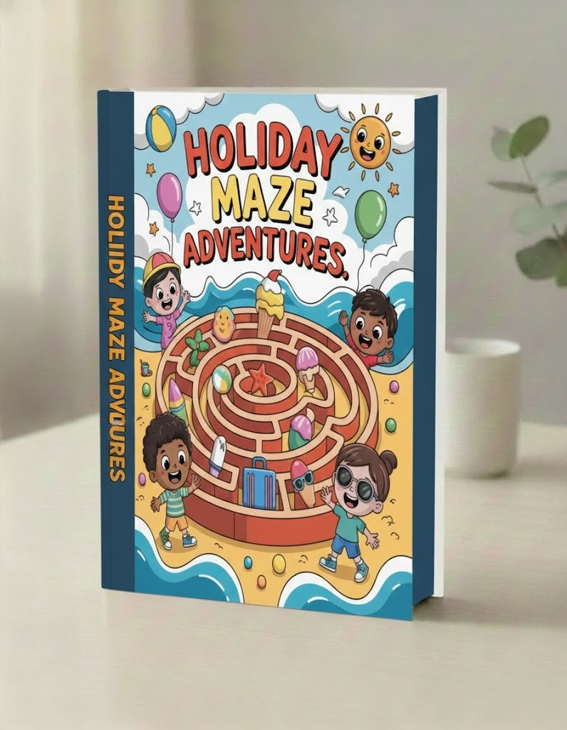 Holiday Maze Adventures RLE Chi-Town Books, LLC