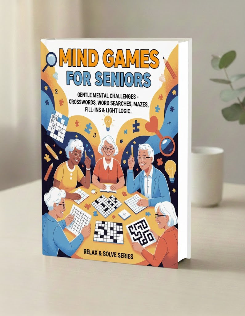Mind Games for Seniors RLE Chi-Town Books, LLC